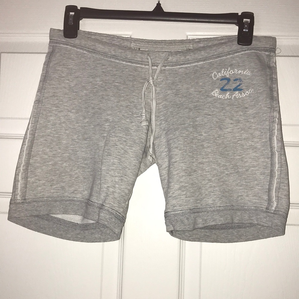 Hollister sweat shorts!